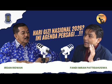 Hari Gizi Nasional 2026?? Ini Agenda PERSAGI Kabupaten Pasaman Barat!!! | PERSAGI Kabupaten Pasaman Barat PODCAST Eps. 16